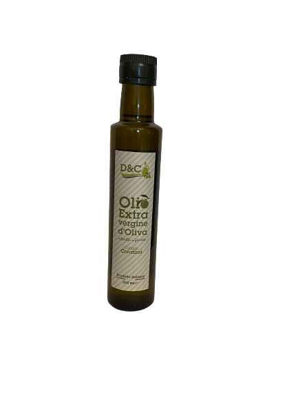 Extra virgin olive oil (250 ml) – D&C Olio D'oliva